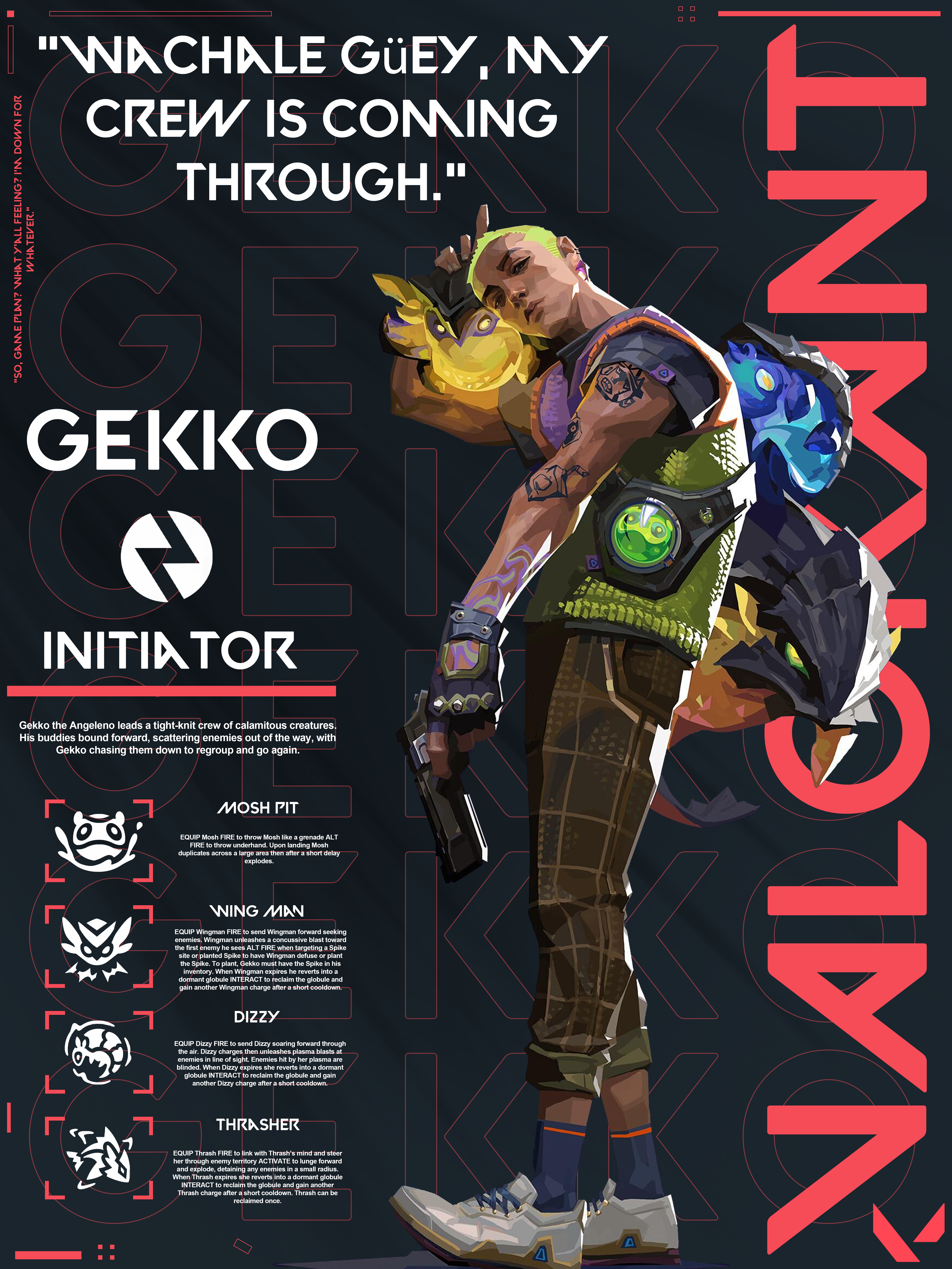 Valorant poster design example