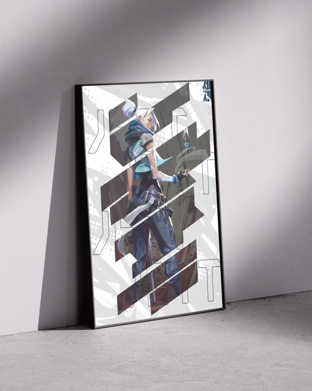 Valorant alternate Jett poster