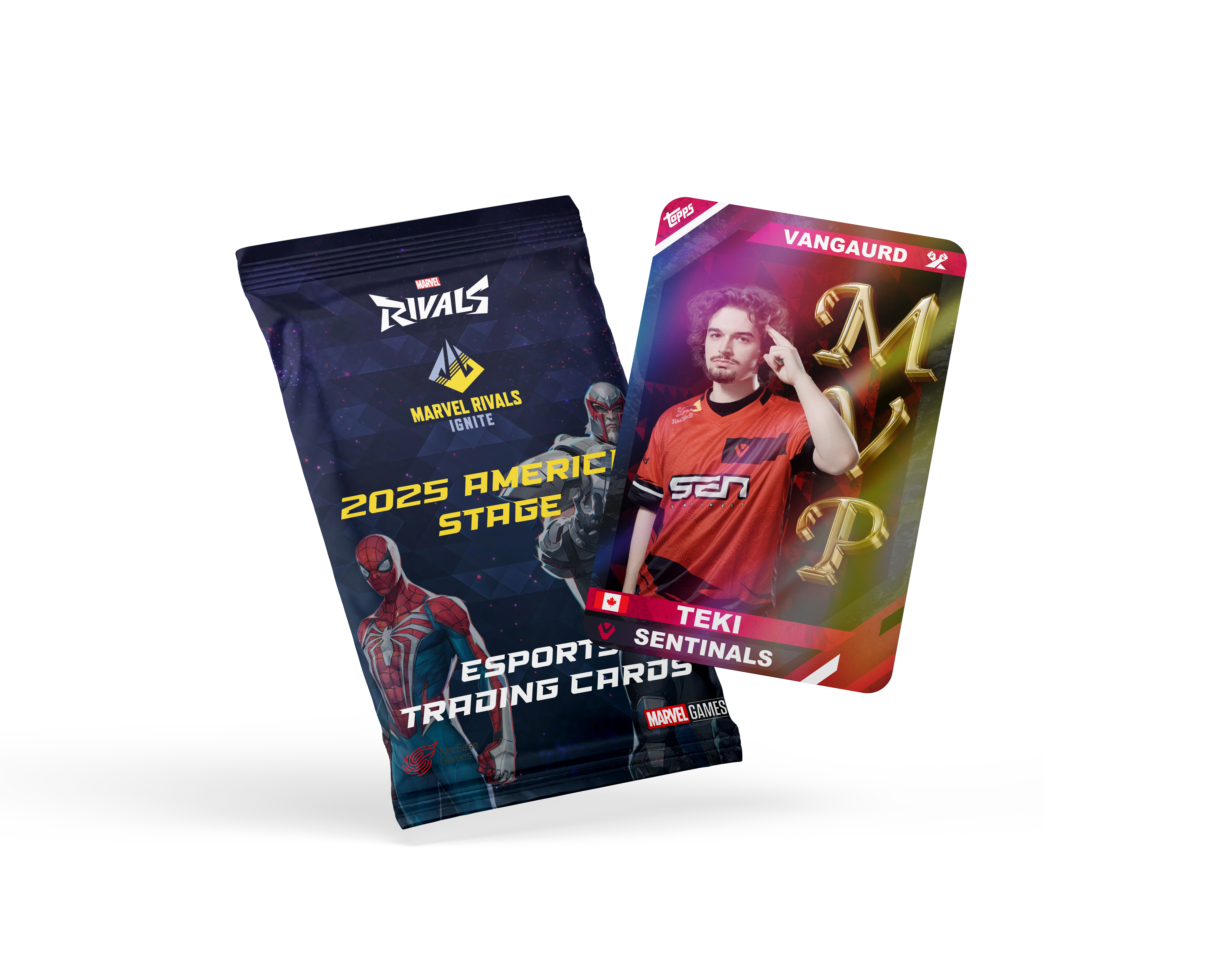 Esports trading cards design